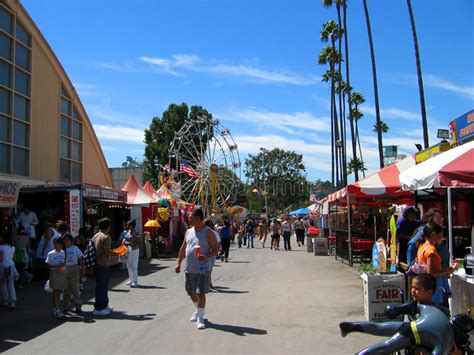 Between Shopping Stalls Los Angeles County Fair Fairplex Pomona