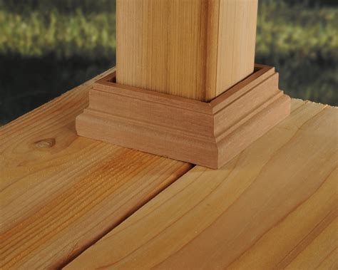 Post Base Trim to Add Your Deck’s Finishing Touch