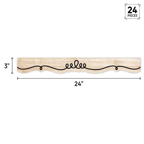 Core Decor Loop De Doodle On Wood Ez Border Creative Teaching Press