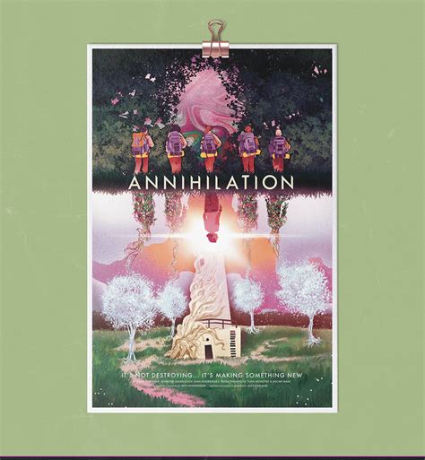 Annihilation Book Cover & Movie Poster Redesign :: Behance