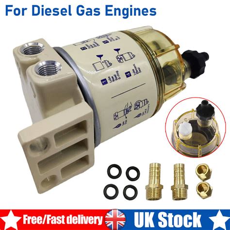 R12t Fuel Filter Water Separator Diesels Engine For Racor 140r 120at S3240 Npt Ebay