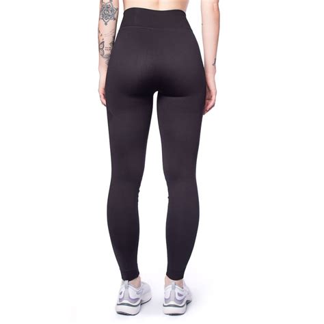 Legging Feminina Selene Sem Costura Preto Preto