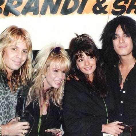 Vince Neil Sharise Ruddell Brandi Brandt And Nikki Sixx Nikki Sixx Vince Neil Nikki