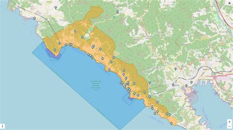 On Line La Mappa Interattiva Del Parco Nazionale Cinque Terre