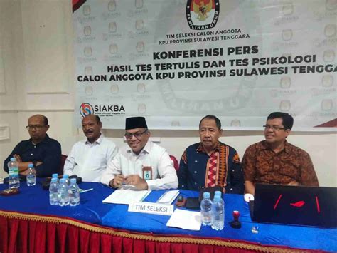 Timsel Umumkan 20 Nama Peserta Seleksi Calon Anggota Kpu Sultra