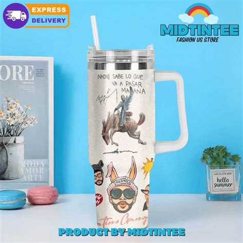 Bad Bunny Stanley Tumbler Midtintee