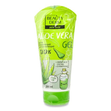 Набір Beauty Derm: гель алое вера 200 мл + крем для рук Regen 75 мл шт ...
