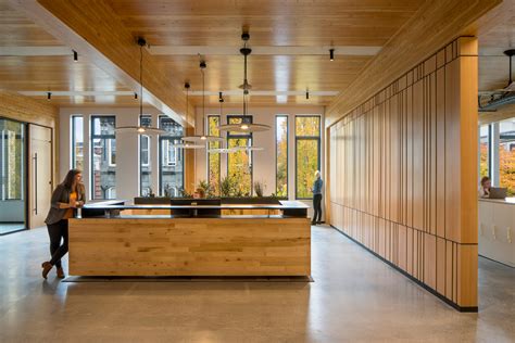 Architecture Dezeen Mass Timber Office In Portland Is World S Largest Commercial Living