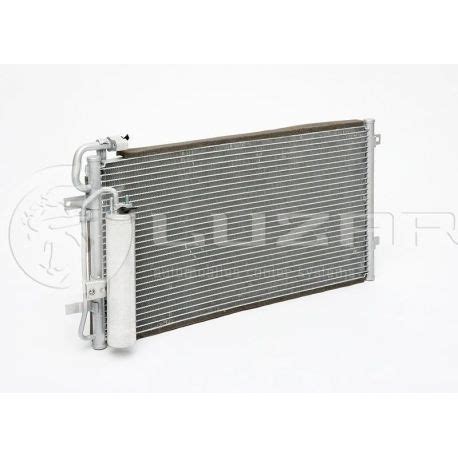 Радиатор кондиционера 2170 HALLA с ресивером (LRAC 0127) «luzar» купить ...