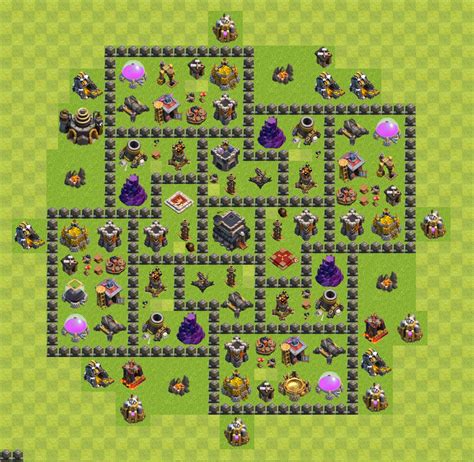 Town Hall 9 Base Design