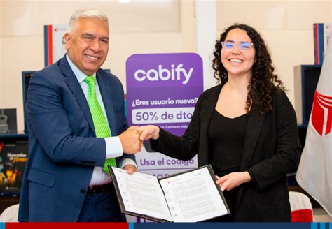 Convenio de cooperación entre UCV y Cabify brindará descuentos a la