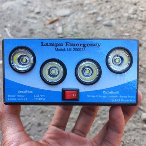 Jual Lampu Emergency 15 Jam Lebihoriginalgaransi Resmi Shopee Indonesia