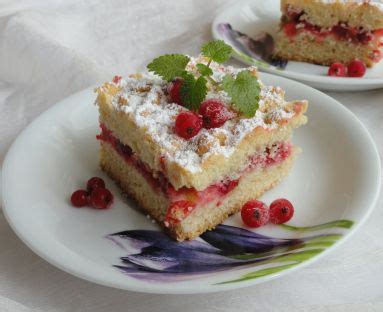 Kruche Ciasto Z Porzeczkami I Kokosem Przepis Przyslijprzepis Pl