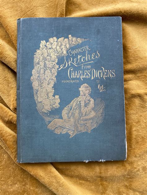 Character Sketches From Charles Dickens By Kyd 1890 Etsy