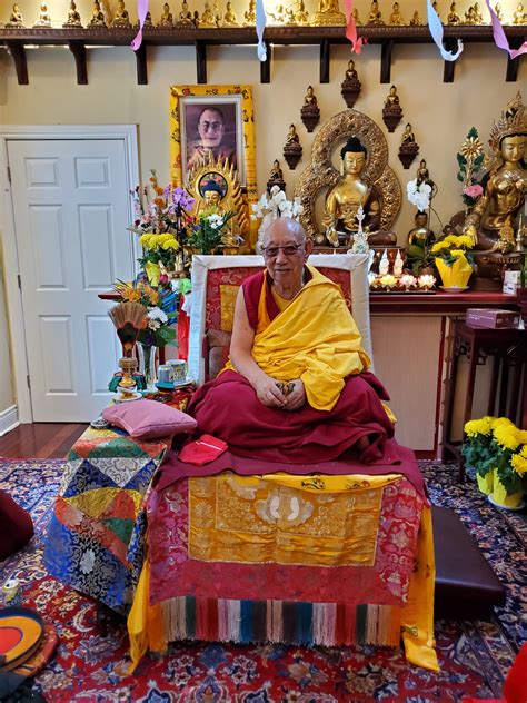 Khensur Rinpoche Jetsun Lobsang Delek 2023 Visit To Lama Yeshe Ling