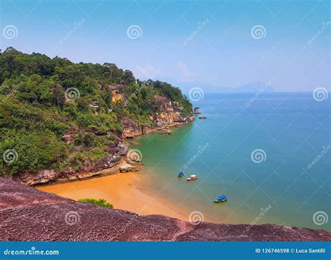 Coral Bay Beach Perhentian Kecil Island Malaysia Stock Photo Image