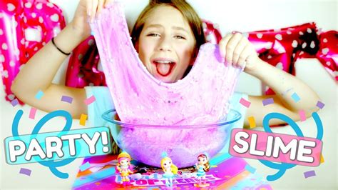 Giant Party Slime Smoothie Mixing All My Party Popteenies Inspired Slimes Recipes Youtube