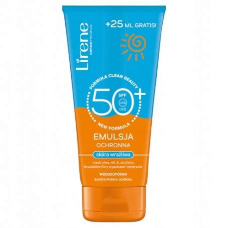 LIRENE SUN 23 EMULSJA OCHRONNA DO OPALANIA SPF50 175ML