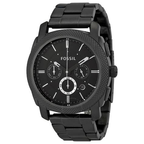 Fossil Machine Chronograph Black Dial Mens Watch Fs4662 691464761073 Watches Machine Jomashop