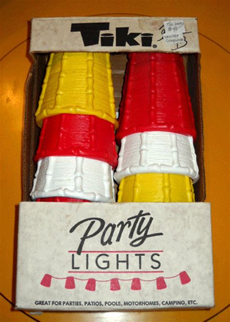 Vintage Tiki Party Lights - Unused in Box – Retro on 8th