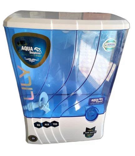 ABS Plastic Aqua Dolphino Lily RO ALK TDS Water Purifier For Home 10