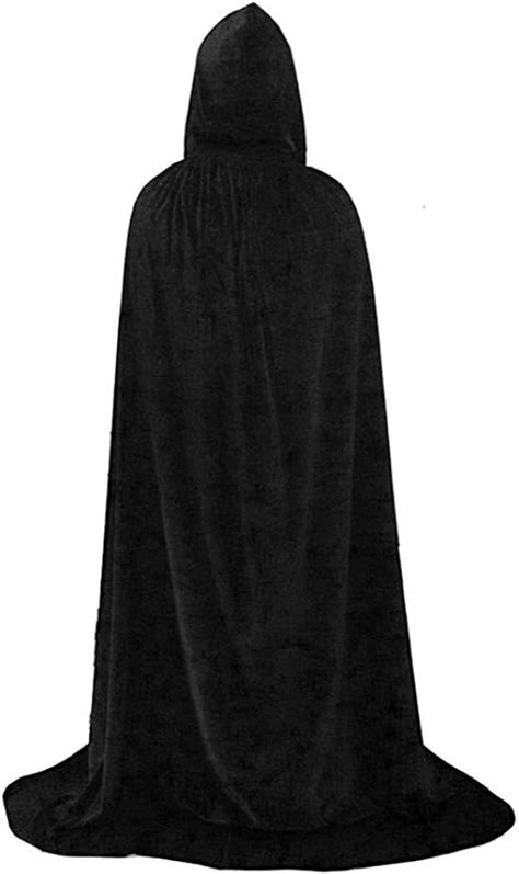 Amazon Unisex Full Length Velvet Hooded Cape Halloween Costume