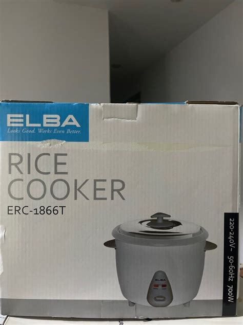 ELBA Traditional Rice Cooker ERC 1866T TV Home Appliances Kitchen