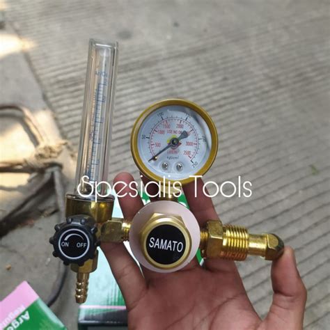 Jual Regulator Argon Tabung Oksigen Samato Original Shopee Indonesia