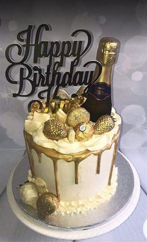 Pin By Yumnaa Morris On Birthday Cake For Him Happy Birthday Cakes