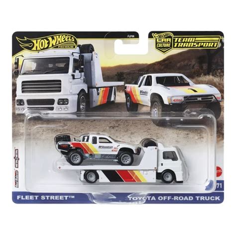 Jual Hrv Hot Wheels Team Transport Fleet Street Toyota Off Road Truck Mainan Mobil Balap