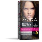 Aura Set Za Trajno Bojenje Kose Explicit Dark Blonde Tamno Plava Eponuda