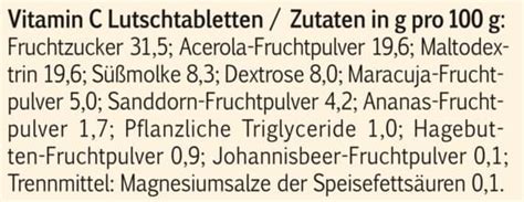 Vitamin C natur – Barbara Schütz - Onlineshop