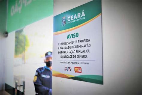 Secretaria Da Segurança Do Ceará Fixa Placas Contra Lgbtfobia Em Suas Dependências Governo Do