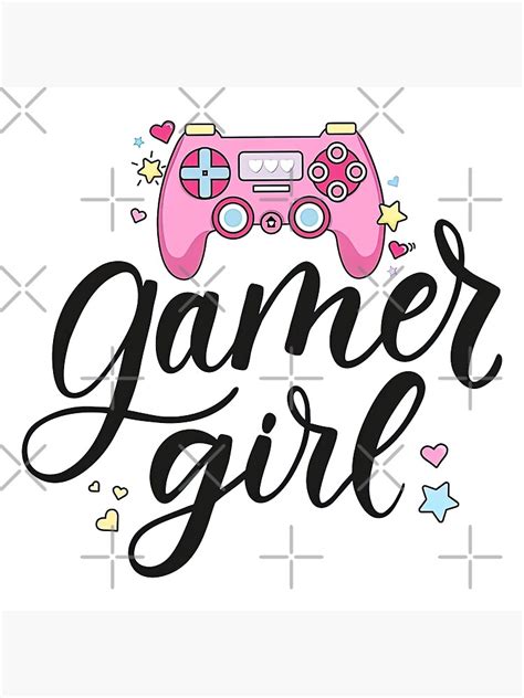 "Gamer Girl Aesthetic, Gamer Girl" Poster by graphic-genie | Redbubble