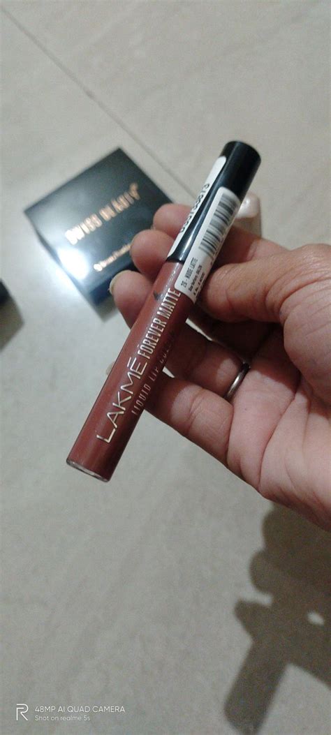 Lakme Forever Matte Liquid Lip Hr Lipstick Lightweight Transferproof Nude Latte Ml