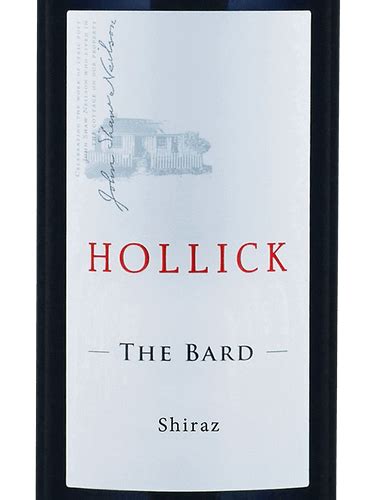 Hollick The Bard Shiraz Vivino Australia