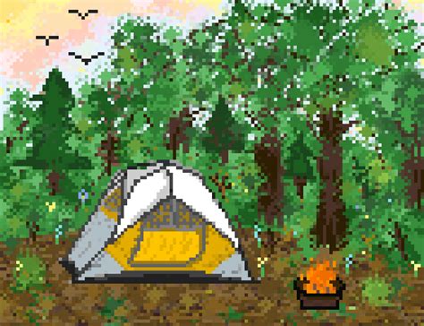 Pixilart - Gone Camping by kayfreakinla