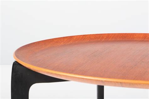 Teak Tray Table by H Engholm Svend Åge Willumsen for Fritz Hansen