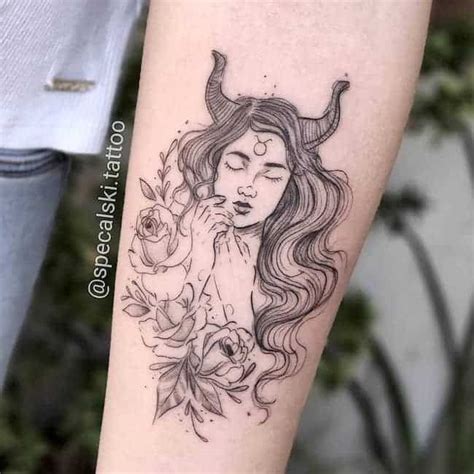 52 Taurus Tattoos That Are Down To Earth Gorgeous Our Mindful Life