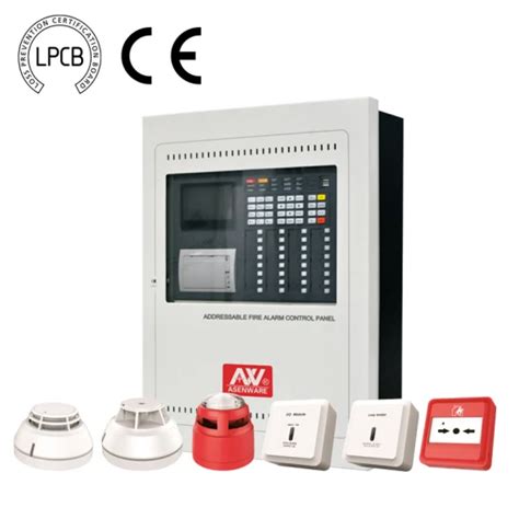 Lpcb Approved Addressable Fire Alarm Smoke Detector Smoke Senson And