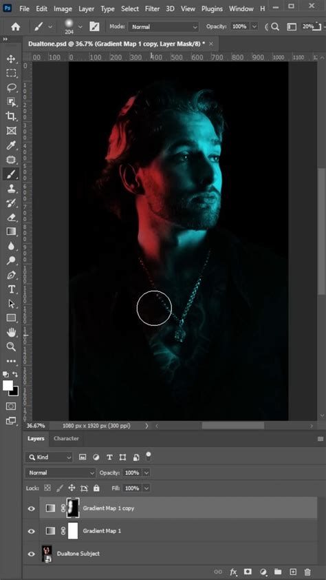 Dual Light Effect In Photoshop Artofit