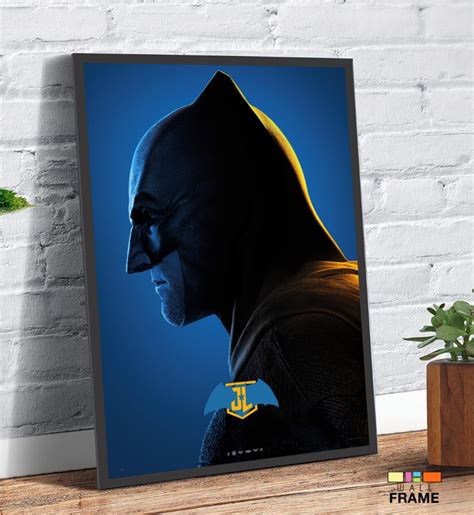 Quadro Pôster Filme Batman Liga Da Justiça 60x90 Elo7