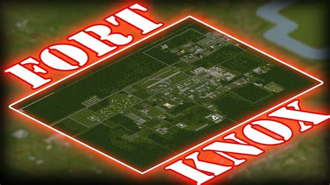 Project Zomboid Fort Knox Map