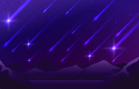 Meteor Shower Background 7872877 Vector Art at Vecteezy