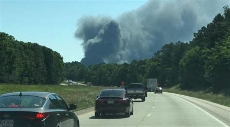 Firefighters Battle Large Blaze At Factory Building In Henderson Fox8 Wghp