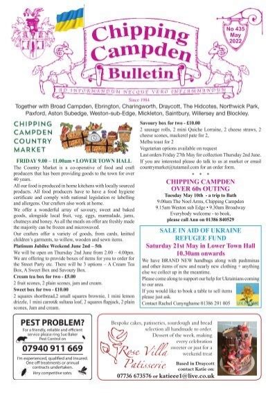 Chipping Campden Bulletin - May 2022 Issue