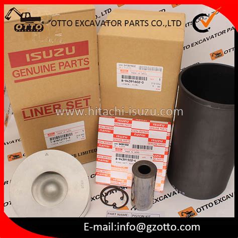 HITACHI ZX330 ZX330 5G ISUZU 6HK1 XQA Liner Kit Piston Kit 1878127750