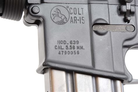 Lot Detail - (N) EXTREMELY RARE AND SOUGHT AFTER COLT MODEL 639 CARBINE