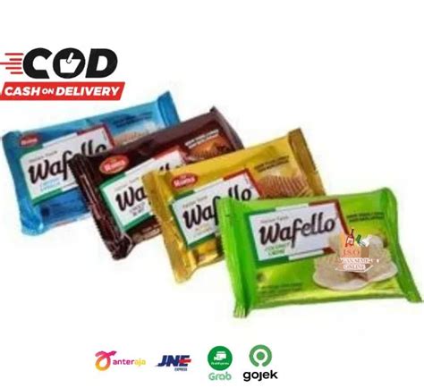 Wafello Roma Wafer Mini Butter Caramel Choco Blast Coconut Creame All