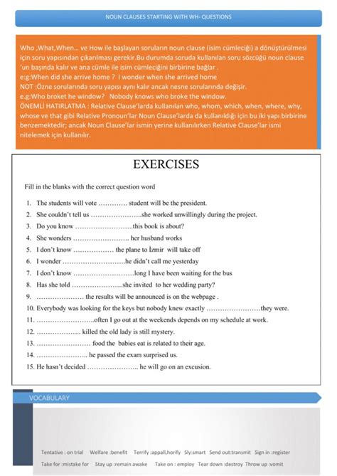 Adverb Dependent Clause Worksheet Adverbworksheets Net